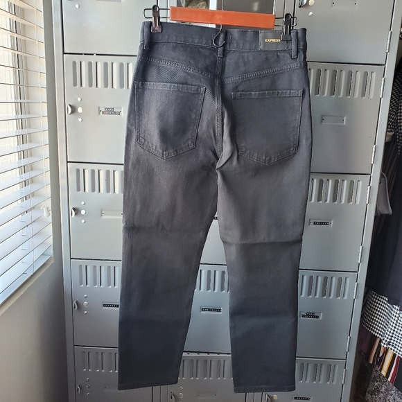 Super high waisted black slim jeans 6 SHORT - Picture 6 of 11